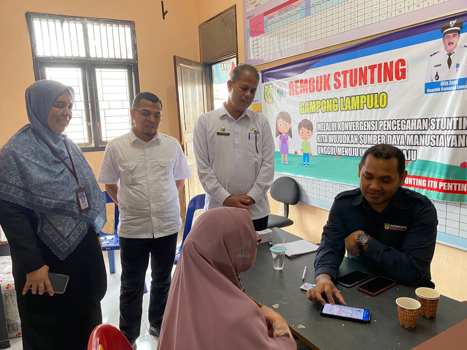 Kepala DRKA Apresiasi Program Jemput Bola Disdukcapil Banda Aceh