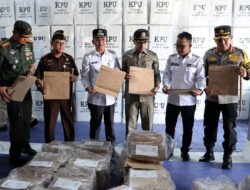Pj Wali Kota dan Forkopimda Banda Aceh Pantau dan Cek Surat Suara Pemilu 2024