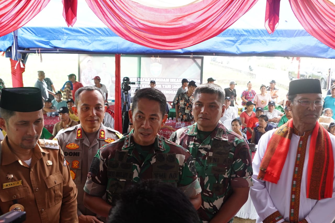 Konsep Strategis Pangdam IM dalam Upaya Hilirisasi Industri Pada Program Ketahanan Pangan "I'M Jagong