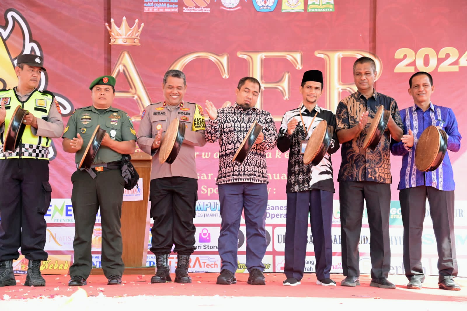 'Peh' Rapai, Pj Bupati Aceh Besar Buka ACER 2024