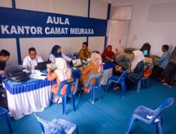 Mudahkan penyusunan APBG, Kecamatan Meuraxa Adakan Desk Pendampingan