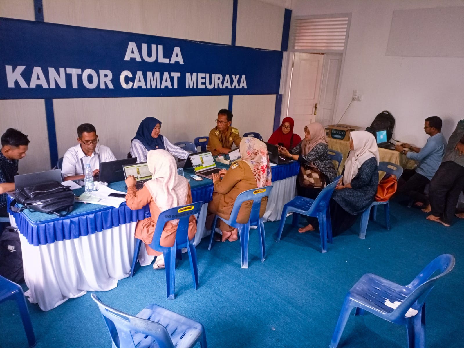 Mudahkan penyusunan APBG, Kecamatan Meuraxa Adakan Desk Pendampingan