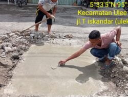 Cegah Kecelakaan, Dinas PUPR Perbaiki Jalan Milik Provinsi