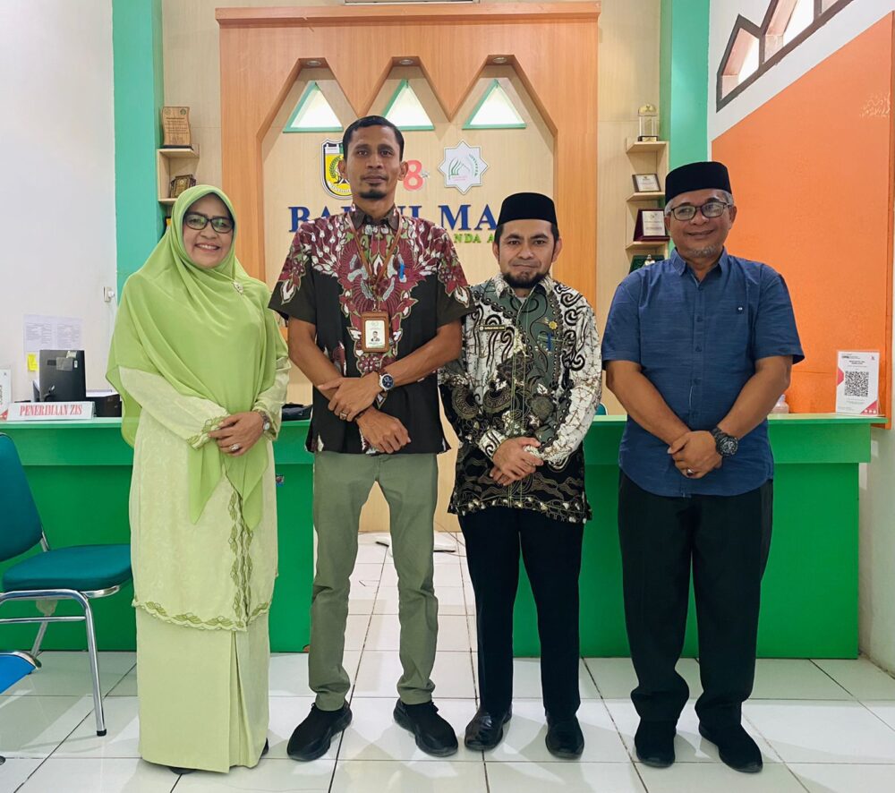 Kunjungi Baitul Mal Kota Banda Aceh, BMK Simeulue Belajar Pengelolaan Dana ZIS