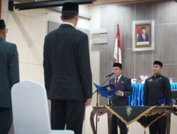 Pj Wali Kota Banda Aceh Lantik 12 Pejabat Eselon II