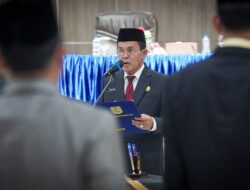 Lantik 12 Pejabat Eselon II, Ini Pesan Pj Wali Kota Amiruddin
