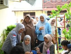 Ayu Marzuki Kunjungi Anak Berkebutuhan Khusus di Sekolah Fleksibel Aceh