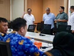 Sekda Tinjau Rakor Tim PB PON XXI 2024 di Kantor Gubernur Sumut