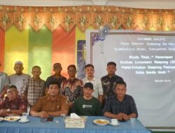 Studi Tiru, Gampong Peunyeurat Terima Kunjungan Keuchik Kecamatan Syamtalira Aron