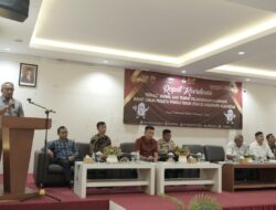 Wakili Pj Bupati, Asisten I Buka Rakor Jadwal Kampaye Pemilu 2024