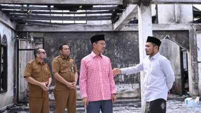 Ketua DPRK Banda Aceh Kunjungi Dayah Babul Maqhfirah Pasca Kebakaran