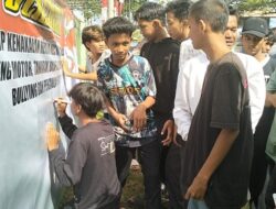 Terlibat Genk Motor, Remaja di Baitussalam Lakukan Deklarasi Stop Kenalakan