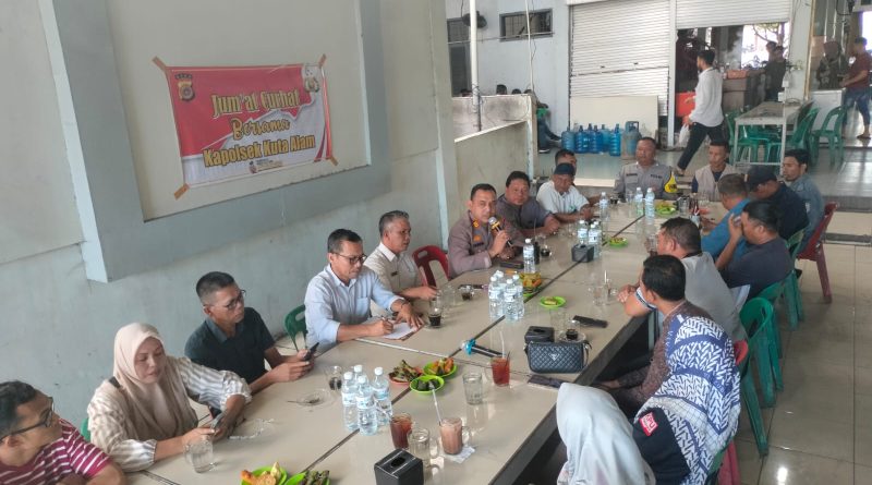 Kapolsek Kuta Alam Ajak Penyelenggara Pemilu Junjung Netralitas