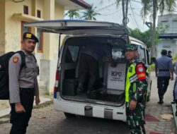 Jaga Kesehatan Personel di TPS, Sidokkes Polresta Banda Aceh Lakukan Pemeriksaan