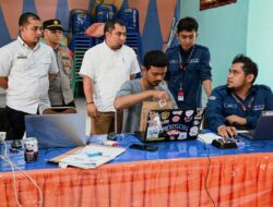 Pj Bupati Aceh Besar Pantau Input Data Hasil Pemilu di Kecamatan