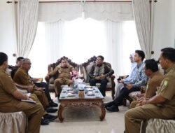 Pj Bupati Aceh Besar Bahas Pertumbuhan Ekonomi Bersama Bank Indonesia Perwakilan Aceh