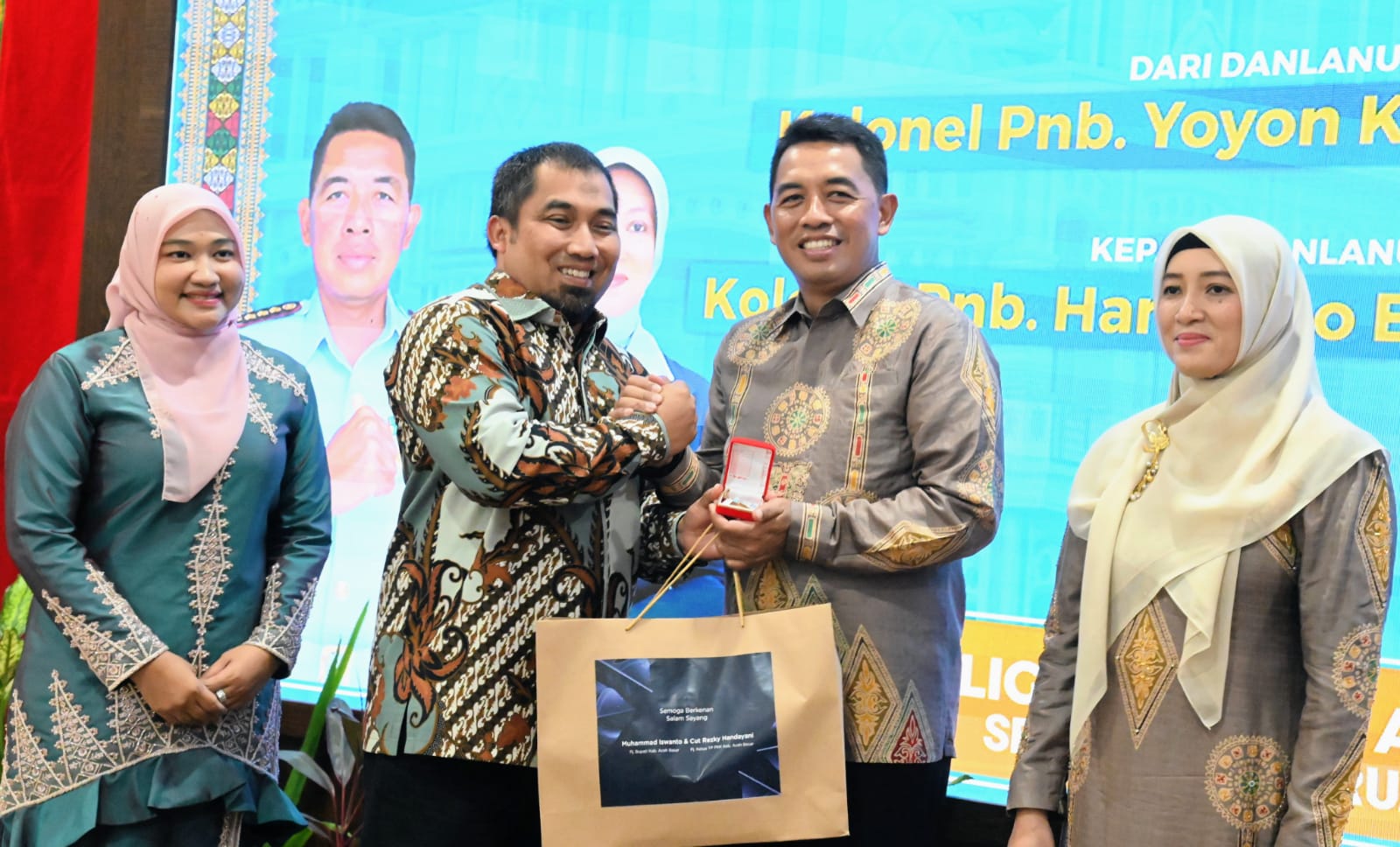 Pemkab Aceh Besar Gelar Lepas Sambut Danlanud SIM