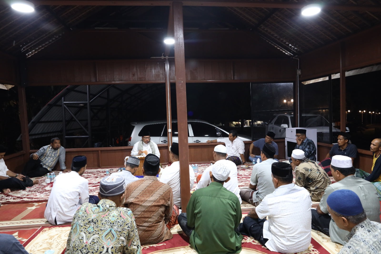 Halaqah di Meuligo Bupati Aceh Besar: Abah Junaidi, Ghibah Hilangkan Pahala Puasa