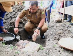 Pj Bupati Iswanto Letakkan Batu Pertama Pembangunan Rumah Layak Huni