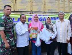 Warga Lamlhom Lhoknga Antusias Belanja di Pangan Murah Aceh Besar
