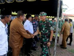 Dandim 0101/KBA Ikuti Launching 1.898 Titik Air Bersih Gerakan TNI AD Manunggal Air 2024