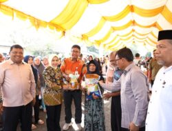 Pemkab dan Kejari Aceh Besar Gelar Pasar Murah untuk Warga Kota Jantho