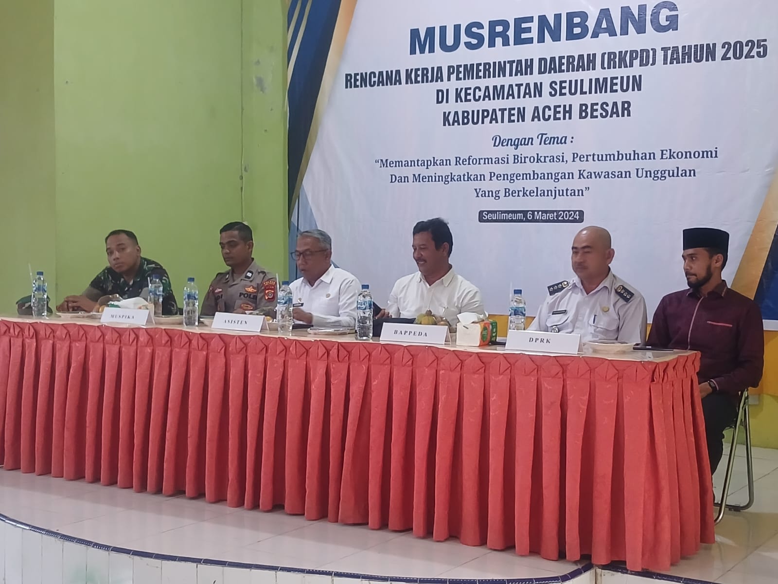 Seulimeum Aceh Besar Gelar Musrenbang RKPD 2025