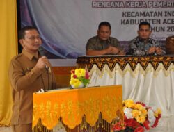 Staf Ahli Bupati Aceh Besar: Musrenbang Kunci Penyelarasan Prioritas Pembangunan Desa dan Kecamatan