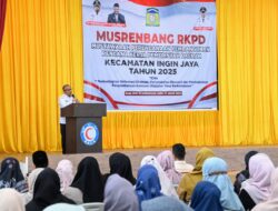 Wakili Pj Bupati Buka Musrenbang Ingin Jaya, Asisten I Sekda Aceh Besar Sebut Pembangunan Tidak Hanya Tentang Fisik