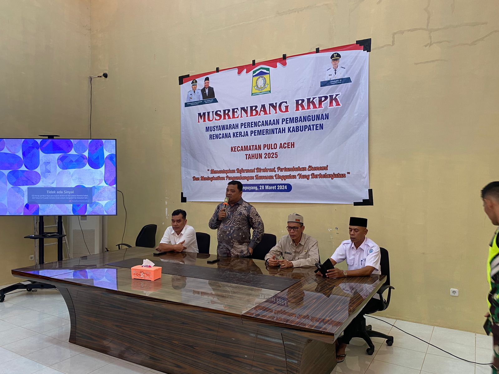 Sekda Aceh Besar Buka Musrenbang Kecamatan Pulo Aceh, Disepakati Tiga Usulan Prioritas