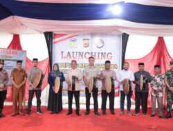 Sekda Aceh Besar Hadiri Lauching Kampung Bebas Narkoba di Gampong Baet