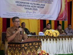 Wakili Pj Bupati, Asisten III Aceh Besar Buka Musrenbang Kecamatan Kuta Malaka