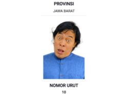 Komeng Calon DPD Paling Uhuy, Suaranya Terbanyak se-Indonesia, Bahkan Kalahkan PSI