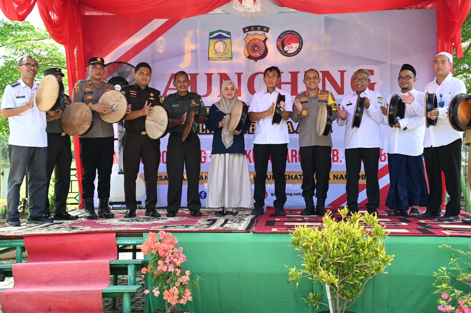 Asisten I Sekda Aceh Besar Hadiri Lauching KBN di Gampong Cot Yang Kuta Baro