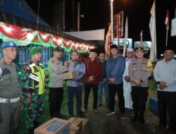 Tinjau Pos Pengamanan Lebaran 2024, Pj Bupati Iswanto Minta Pemudik Berhati-Hati Berkendara