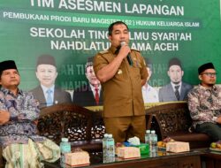 Pemkab Aceh Besar Dukung Prodi Magister STISNU Aceh di Dayah Mahyal Ulum Al Aziziyah