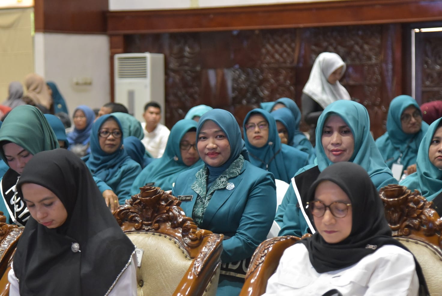 Pj Ketua TP PKK Aceh Besar Hadiri Rakon TP PKK se-Aceh 2024