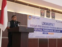 Pj Bupati Iswanto Buka Lokakarya 7 Program Guru Penggerak Angkatan 9 Aceh Besar