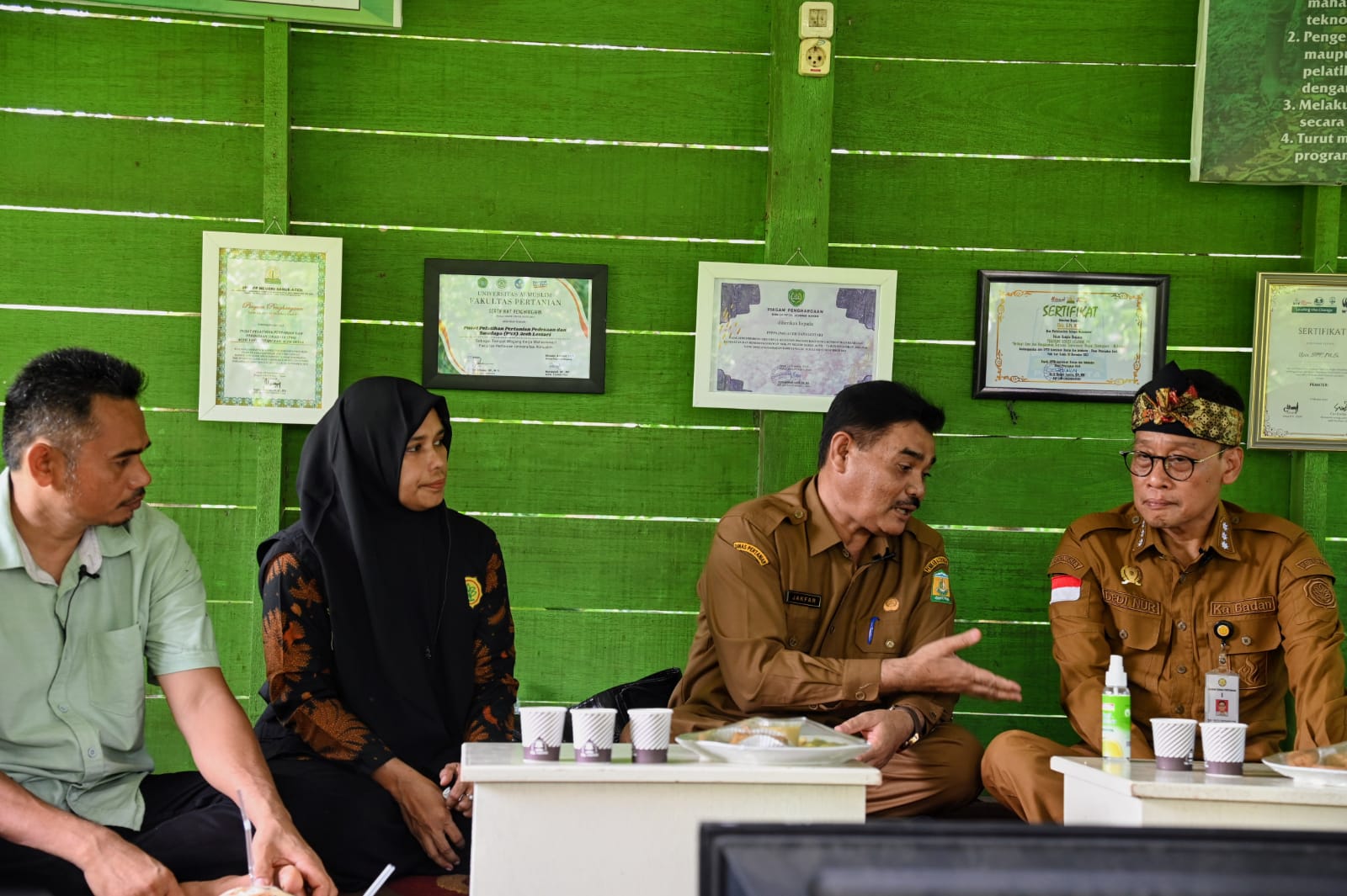 Lewat Ngobras, Kepala BPPSDMP Kementan RI Ajak Penyuluh Tingkatkan Potensi Ternak dan Pertanian di Aceh Besar