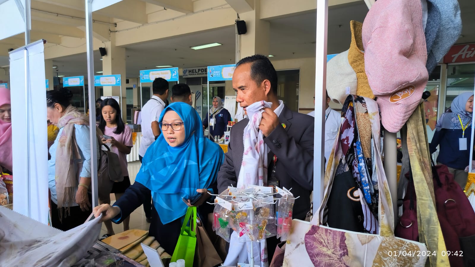 Pemkab Aceh Besar Apresiasi Bazar Ramadhan Berkah Bandara SIM