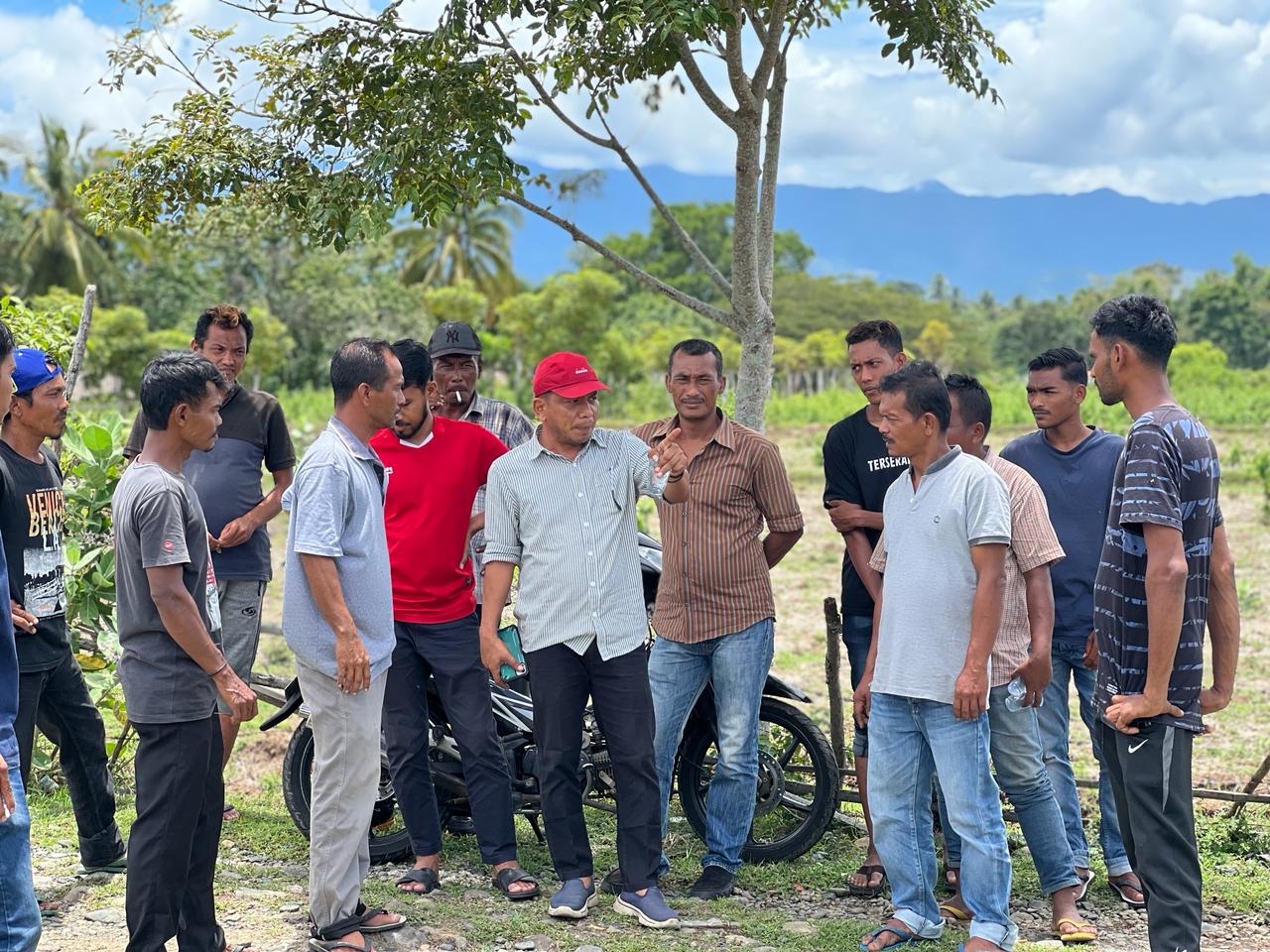 Wakil Ketua DPRK Aceh Besar Gunawan Dukung Perlindungan Lahan Pertanian Berkelanjutan