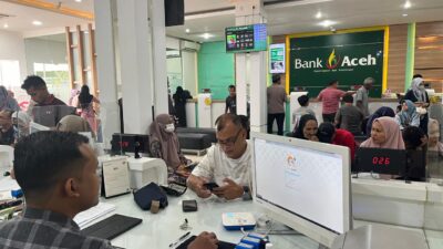 Kegiatan Operasional Terbatas Bank Aceh Berjalan Normal dan Lancar
