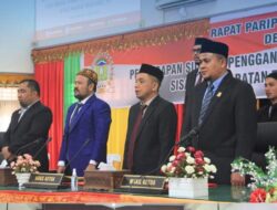 Ketua DPRK Aceh Besar Pimpin Paripurna PAW Muliadi Jadi Anggota DPRK