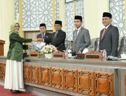 DPRK Banda Aceh Sampaikan Rekomendasi LKPJ Wali Kota  Tahun 2023