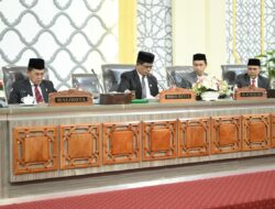 DPRK Banda Aceh Gelar Paripurna Penyampaian Rekomendasi LKPJ Wali Kota Banda Aceh TA 2023
