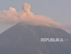 Gunung Semeru Kembali Erupsi, Disertai Awan Panas