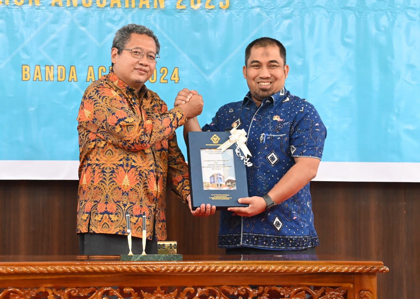 Pemkab Aceh Besar Terima WTP ke-12 Kali Berturut-turut