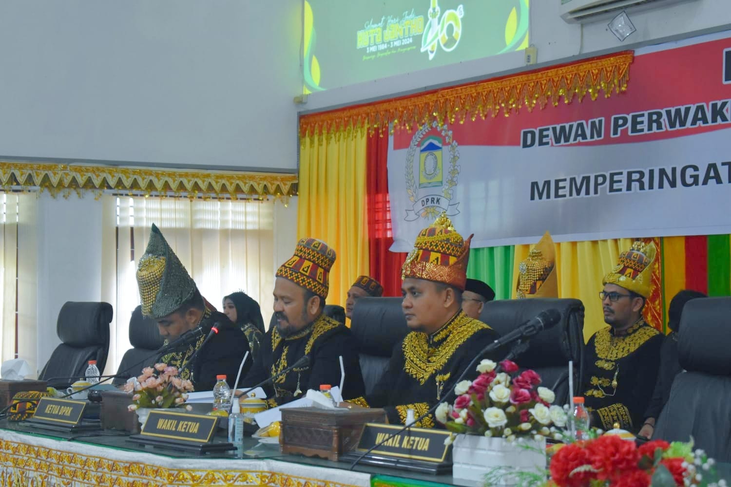 DPRK Aceh Besar Gelar Paripurna Istimewa HUT ke - 40 Kota Jantho