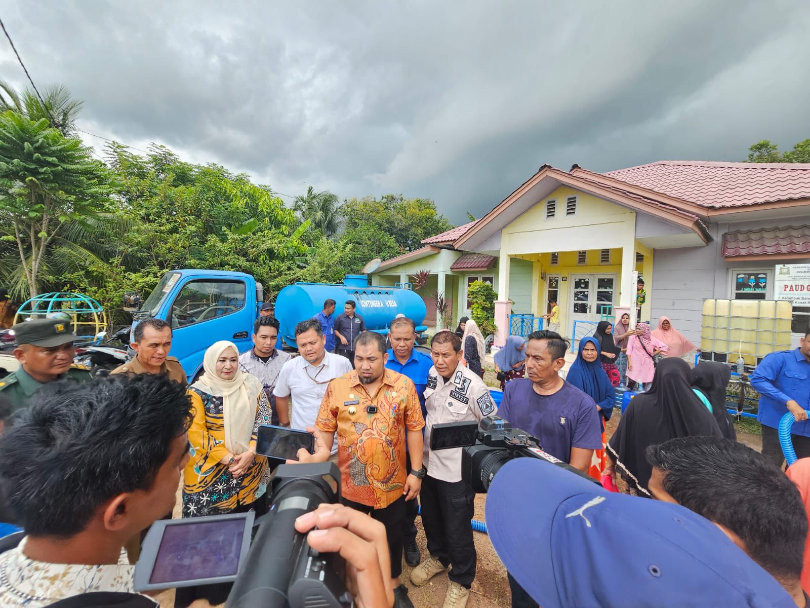 SBA Kirimkan Bantuan Air Bersih untuk Warga Terdampak Kekeringan di Lhoknga