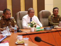 Pj Bupati Aceh Besar Buka Sosialisasi Manajemen Risiko Pembangunan Nasional
